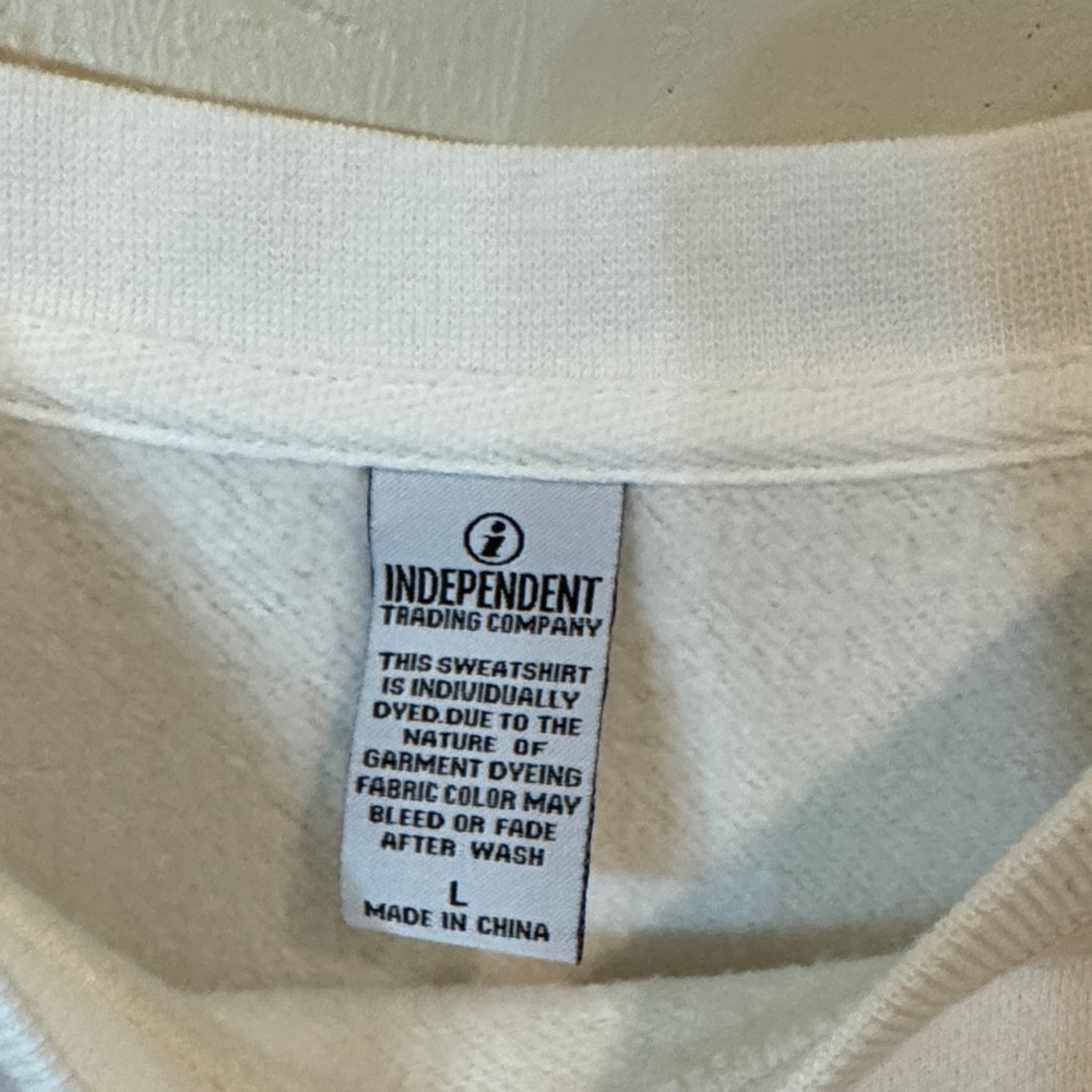 White Graphic Men's Sweater - Picture 2 of 5